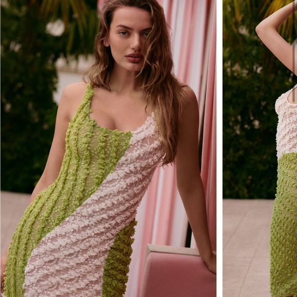 NWT Selva Negra Zuma Dress Limoncello Lace - Picture 7 of 10